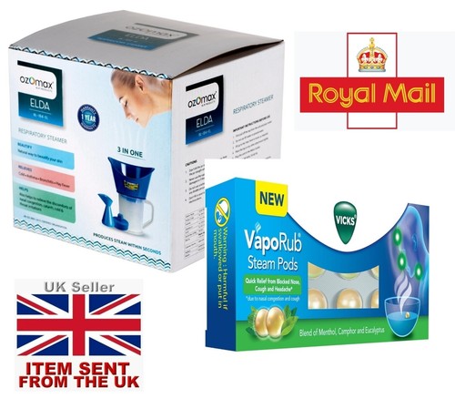 Steam inhaler with vicks - steam,