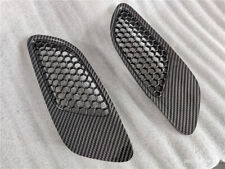 2x Carbon Fiber Style Bonnet
