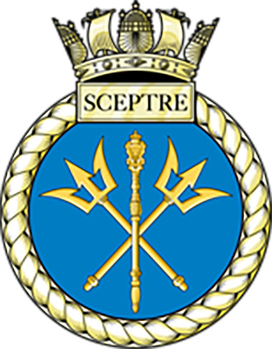 Hms sceptre royal navy - hms, sticker