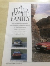 Saab 9000 CS Turbo vs Vauxhall