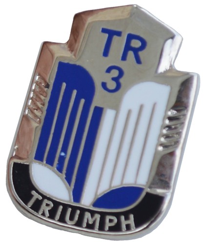 Triumph tr3 logo lapel pin - triumph,