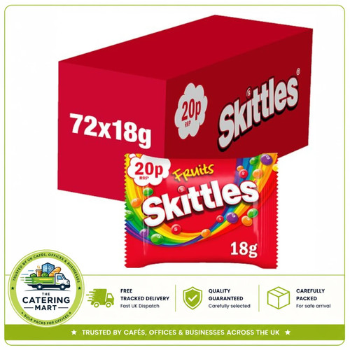 Skittles chewy fruit flavour - skittles,