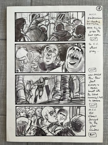 Alien hand drawn martin - alien, hand-drawn
