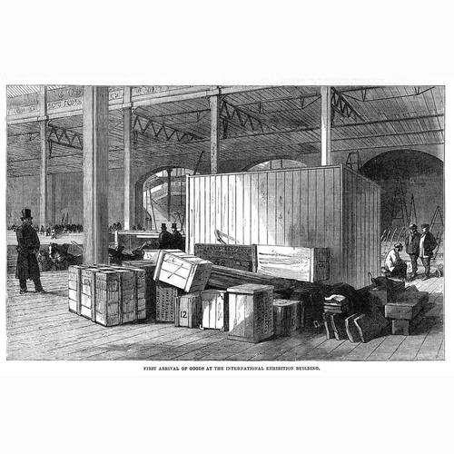 London arrival goods - london, of