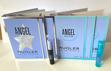 6 X MUGLER ANGEL SET OF LADIES MINI SPRAY PERFUME VIALS TRAVEL SIZE