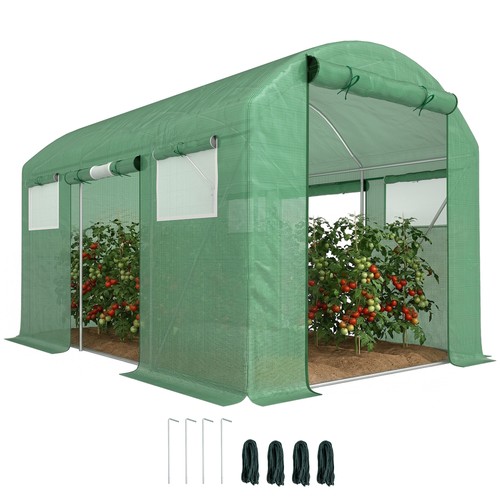 Outsunny polytunnel greenhouse - outsunny,