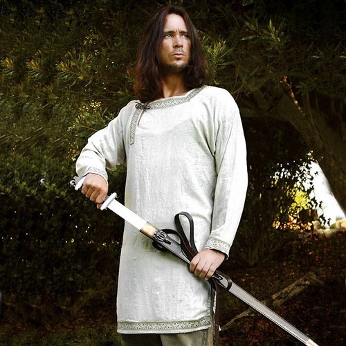 Unbleached tunic for theatre - tunic,