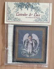 Lavender and Lace Cross Angel