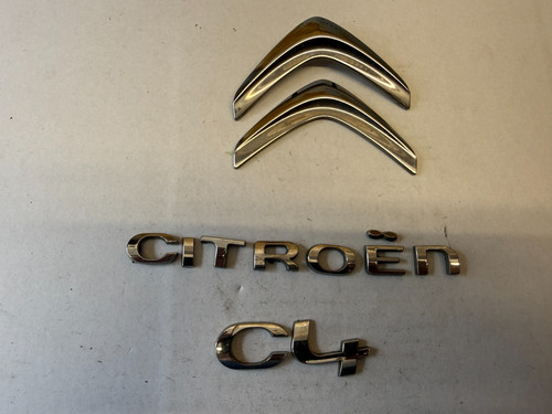 Citroen tailgate badge - c4,