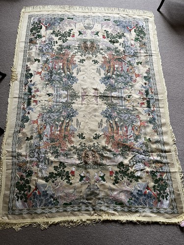 Vintage brocade flowers - vintage,
