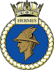 HMS Hermes Royal Navy Sticker
