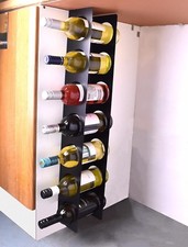 Kitchen Under Cabinet Space Filler Wine Rack 7 Bottle Holder Unit Shelf Modern