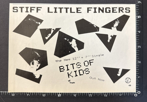 Stiff little fingers - fingers, bits