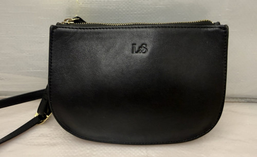 Black crescent shoulder - l&s,