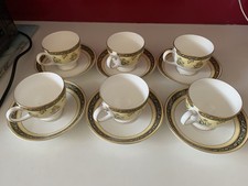 Wedgwood INDIA  6 Tea Cups & saucers