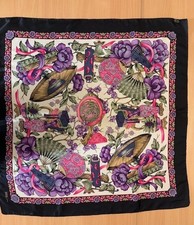 DAKS London Silk Scarf Made in