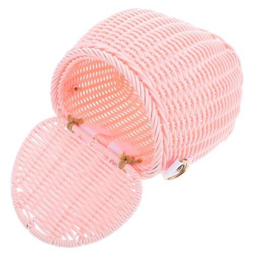 Pink kids bike - kids, basket