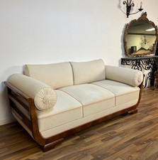 Art Deco 1930 Sofa Rosewood
