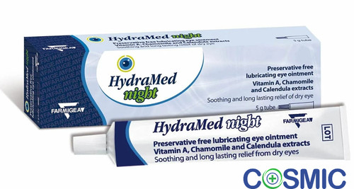 Hydramed night eye lanolin - night,
