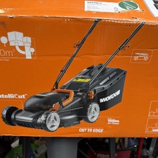 WORX WG779E.2 Cordless Push Lawn Mower - Black