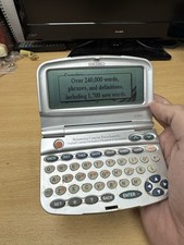 Seiko ER8000 Britannica Encyclopaedia Dictionary Crossword Solver Tested Working