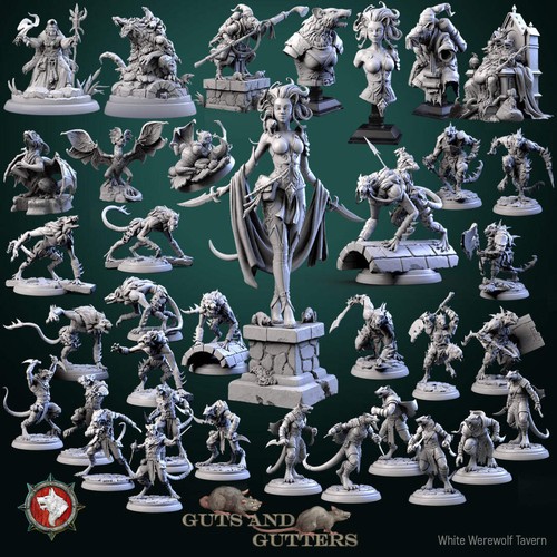 Dungeons and dragons models - dragons,