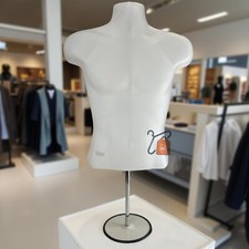 Semi clear male mannequin body - male,