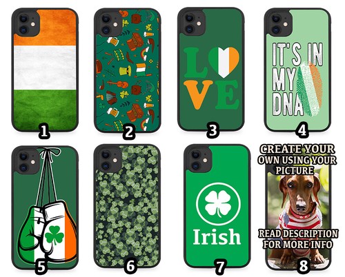 Irish rubber phone case - irish,