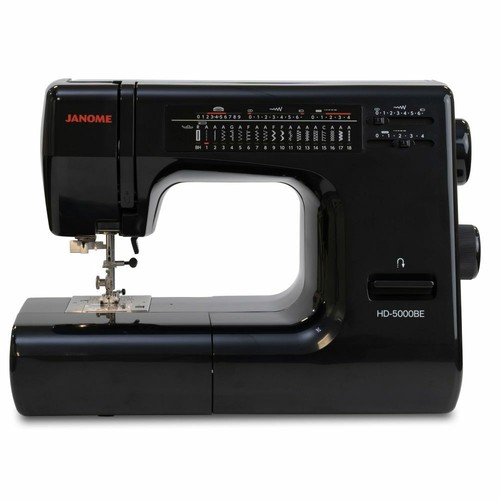 Janome hd5000 black - heavy, duty