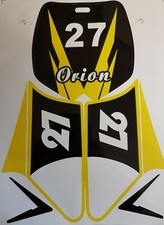 ST101 YELLOW STICKER DECAL KIT