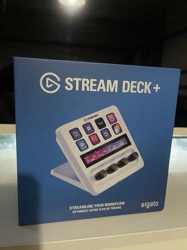 Elgato stream deck plus - plus, with