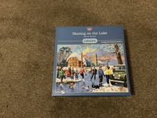 Gibsons Skating On The Lake By Kevin Walsh 500 Piece Jigsaw Puzzle