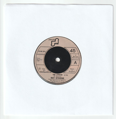 Ray stevens the streak - ray, 7"