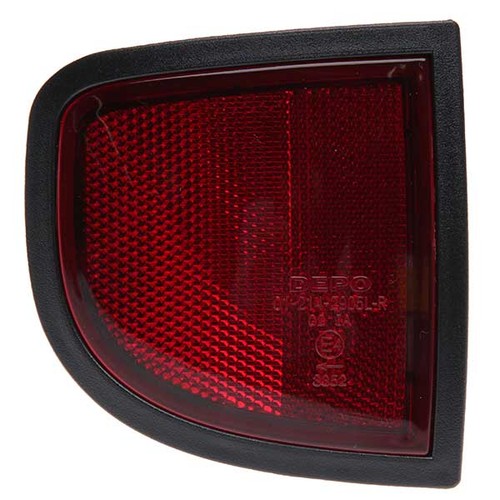 Rear left reflector - rear,