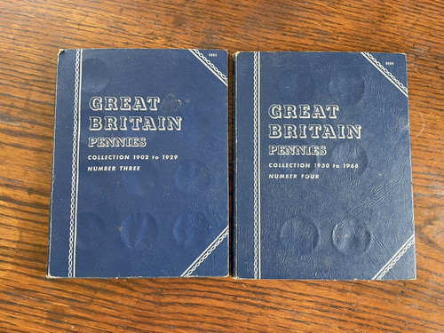 Great britain pennies - britain,