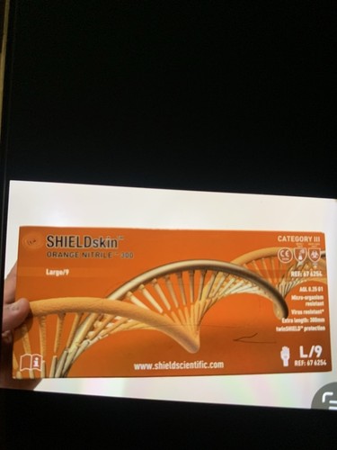 Shield orange gloves - shield,
