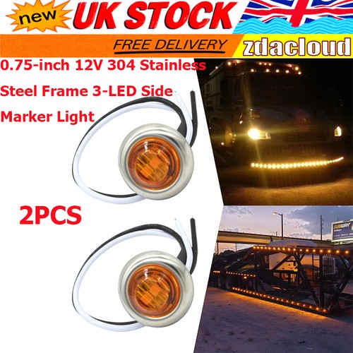 2pc amber side light - 2pc,
