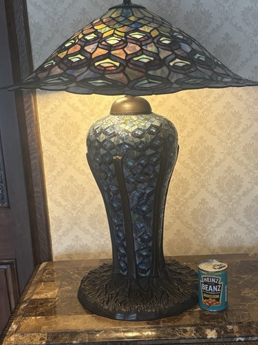 Rare extra large tiffany lamp - large,