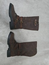 BLOWFISH CALF HIGH BOOTS BROWN