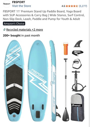 Fbsport premium stand up - fbsport,