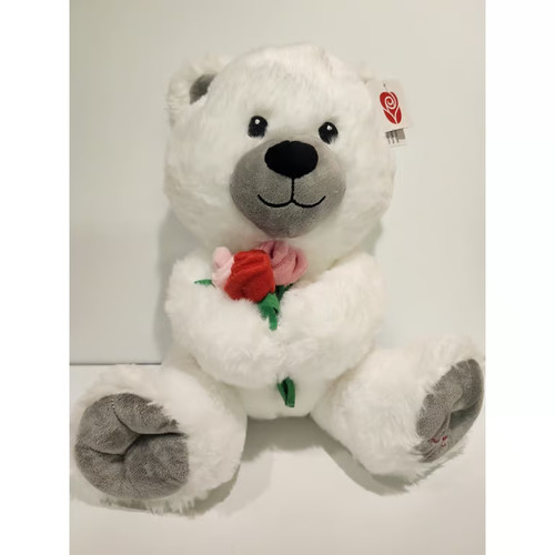 American greetings white - white, plush