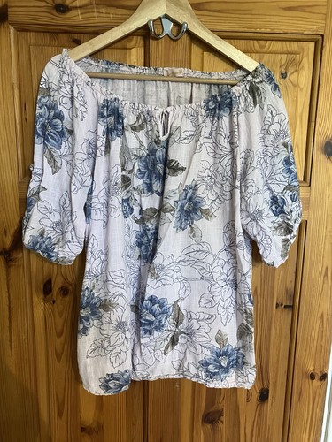 Goose island bardot gypsy top - goose,