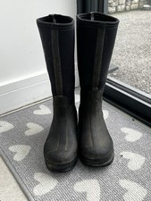 MUCK BOOT COMPANY MUCK BOOTS WELLINGTONS, Black Size 5, Calf Length. Equestrian