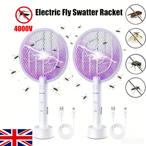 4000v electric fly swatter - swatter, bug