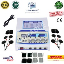 Prof. Home use 4 Channel Electrotherapy Physical Ultrasound Therapy Machine USA