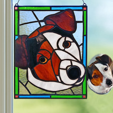 Custom stained glass - glass, pet