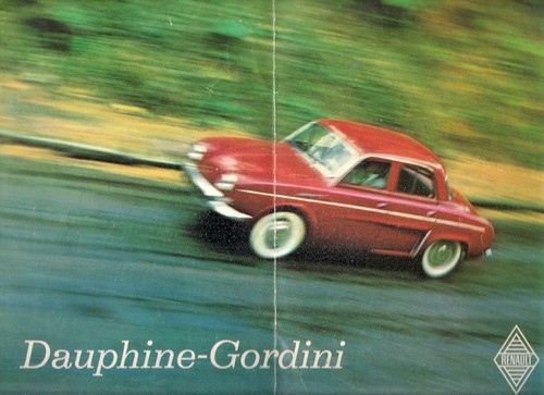 Renault dauphine gordini 1960 - renault,