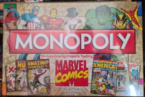Monopoly marvel comics - monopoly,
