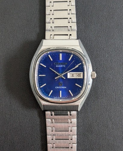 Vintage citizen blue square - vintage, tv