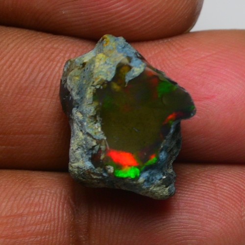 Black opal rough - rough, 13.20